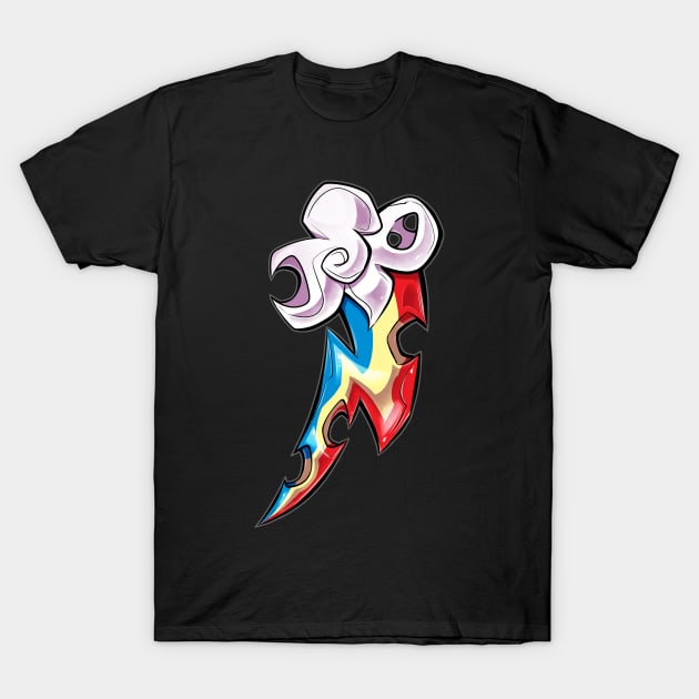 Spooky Mark - Rainbow Dash T-Shirt by KPShadowsquirrel